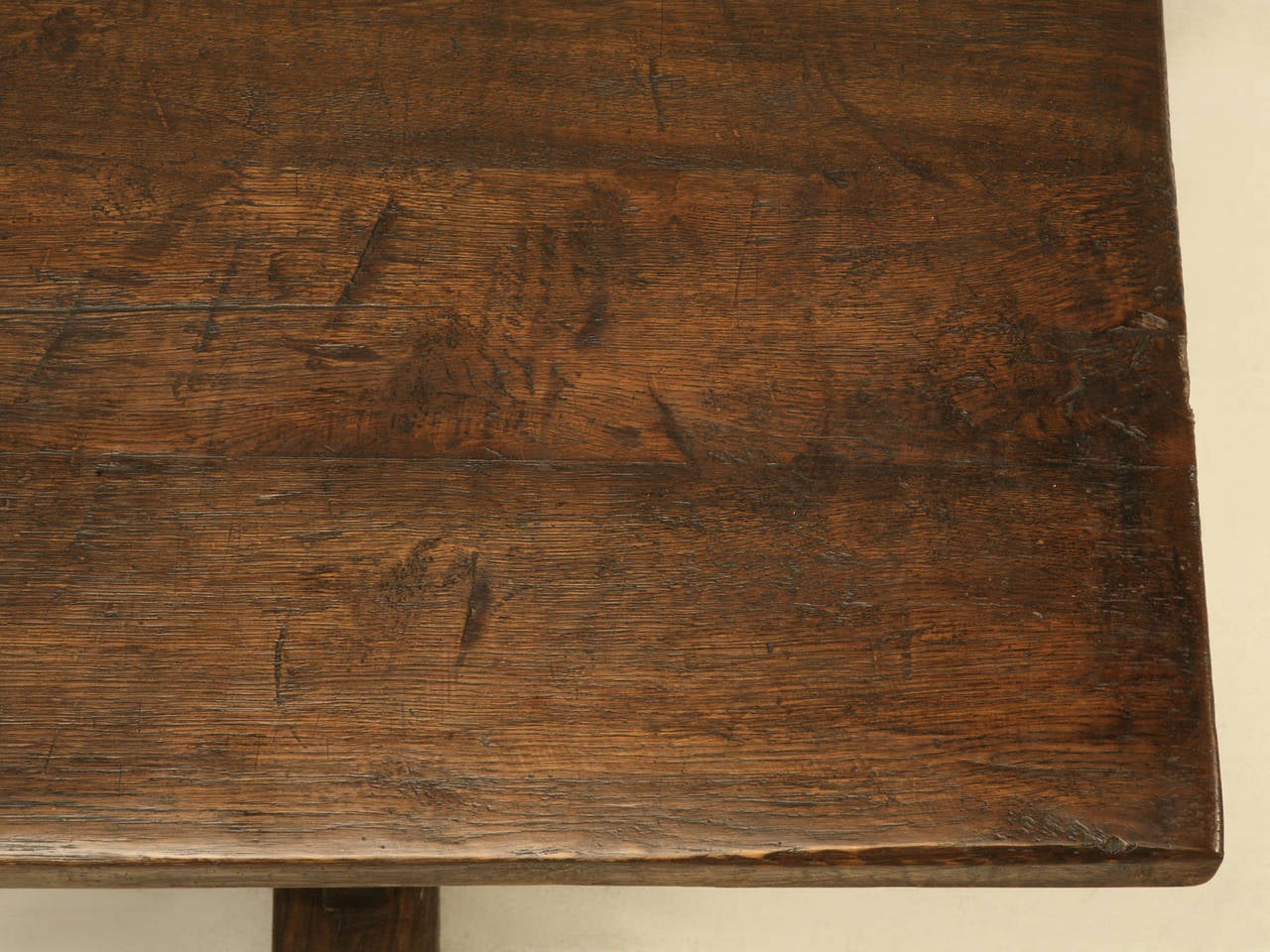 Late 19th Century Antique French Farm, or Trestle Table