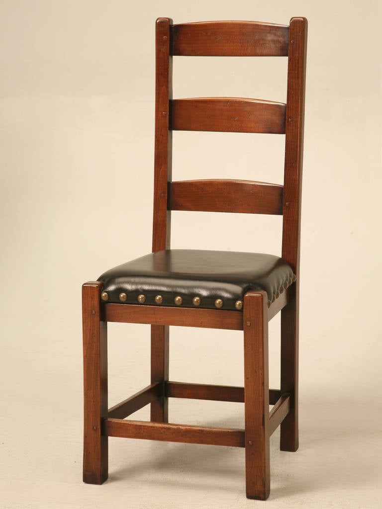 Set of Six Ladderback Side Chairs 1