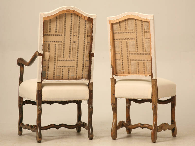Set of Ten French Dining Chairs Restored, circa 1920 6