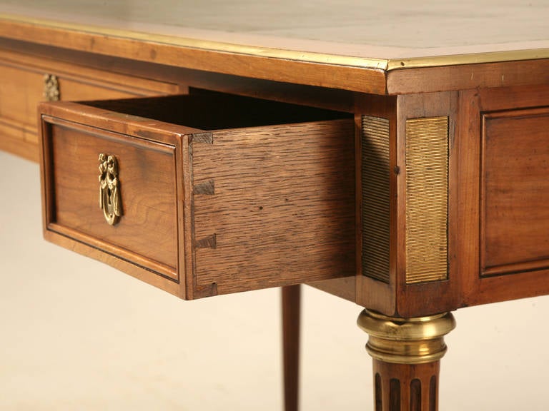 20th Century French Cherry Louis XVI Style Desk