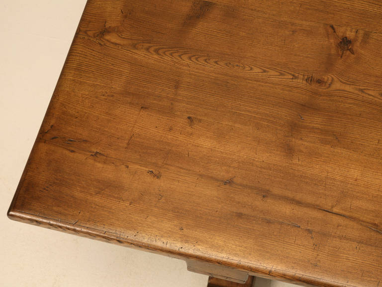 Country Authentique table de ferme de style italien fabriquée à partir de bois de récupération Disponible dans toutes les tailles en vente