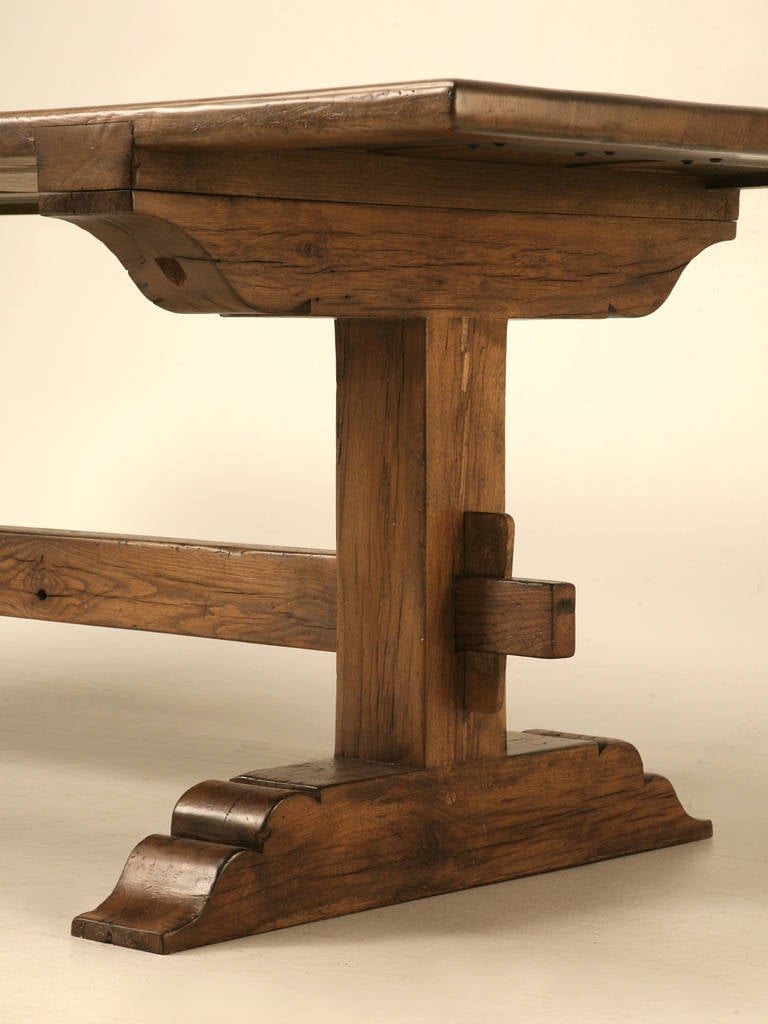 Fait main Authentique table de ferme de style italien fabriquée à partir de bois de récupération Disponible dans toutes les tailles en vente