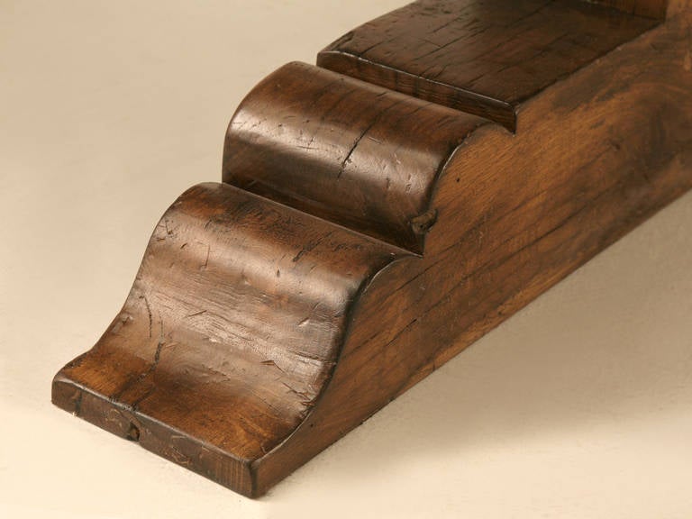 Authentique table de ferme de style italien fabriquée à partir de bois de récupération Disponible dans toutes les tailles en vente 1