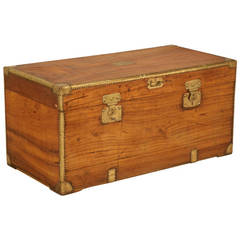 Vintage Campaign Style Trunk
