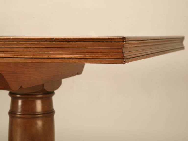 Country French Walnut Dining Table Made to Order in Any Dimension or Finish New In New Condition For Sale In Chicago, IL