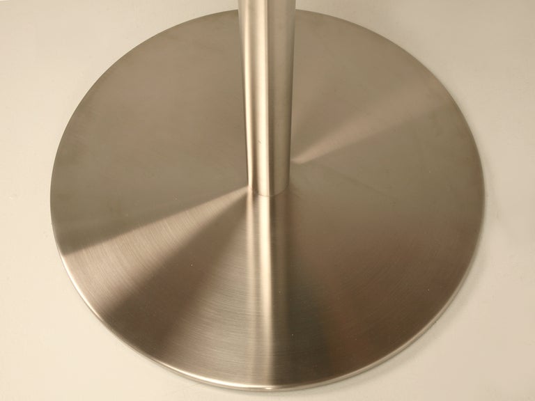 Fossil Stone & Stainless Steel Dining Table 3