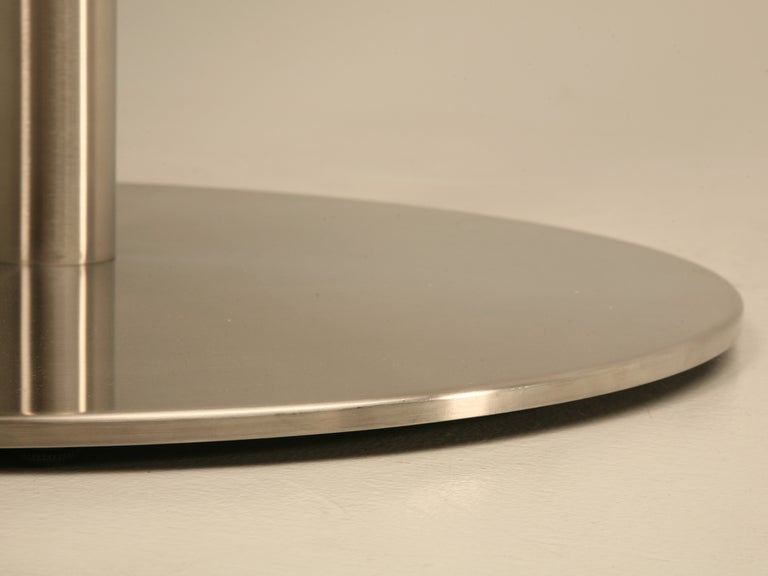 Fossil Stone & Stainless Steel Dining Table 4