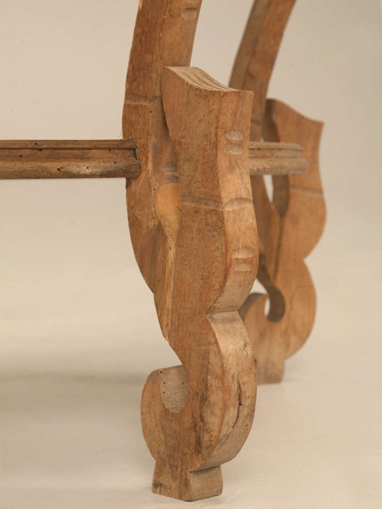 Original Antique French White Oak 