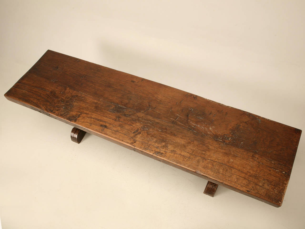 Epoque Louis XIV Trestle Table in French White Oak, circa 1643-1715