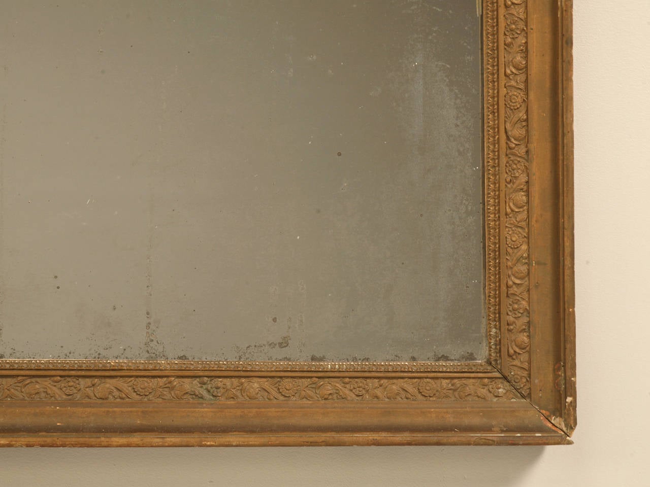19th Century French Mirror with Original Glass, circa 1800s
