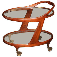 Bar Cart by Cesare Lacca made in Italy in 1950