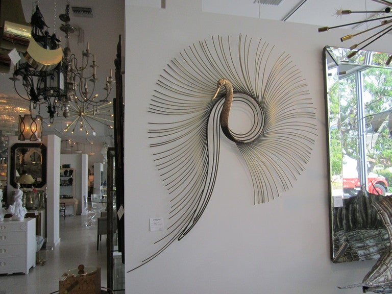 American C. Jere Peacock Wall Sculpture