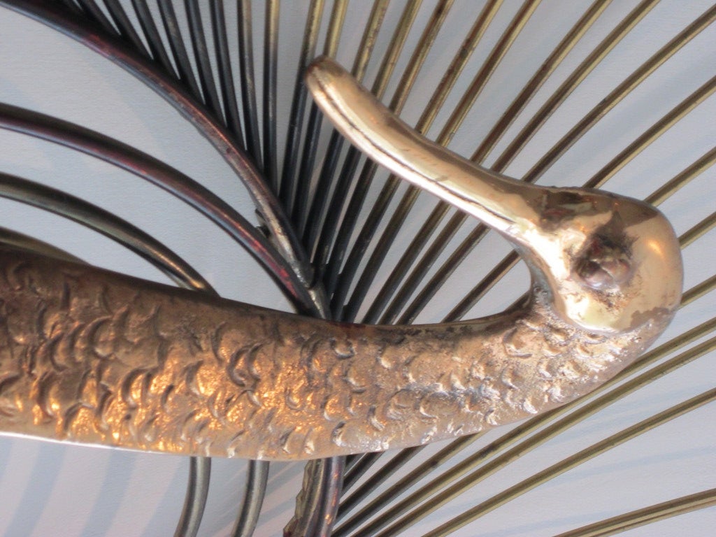 C. Jere Peacock Wall Sculpture In Good Condition In West Palm Beach, FL