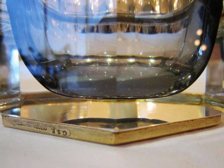 Vintage Murano Glass Sommerso Dose 2
