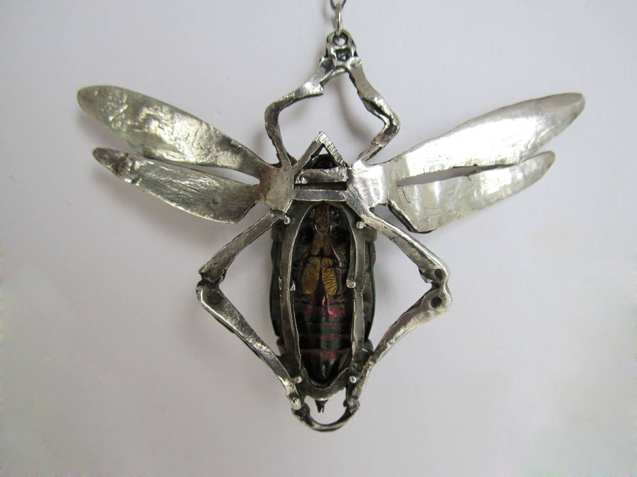 Artist Made Cicada Necklace 3