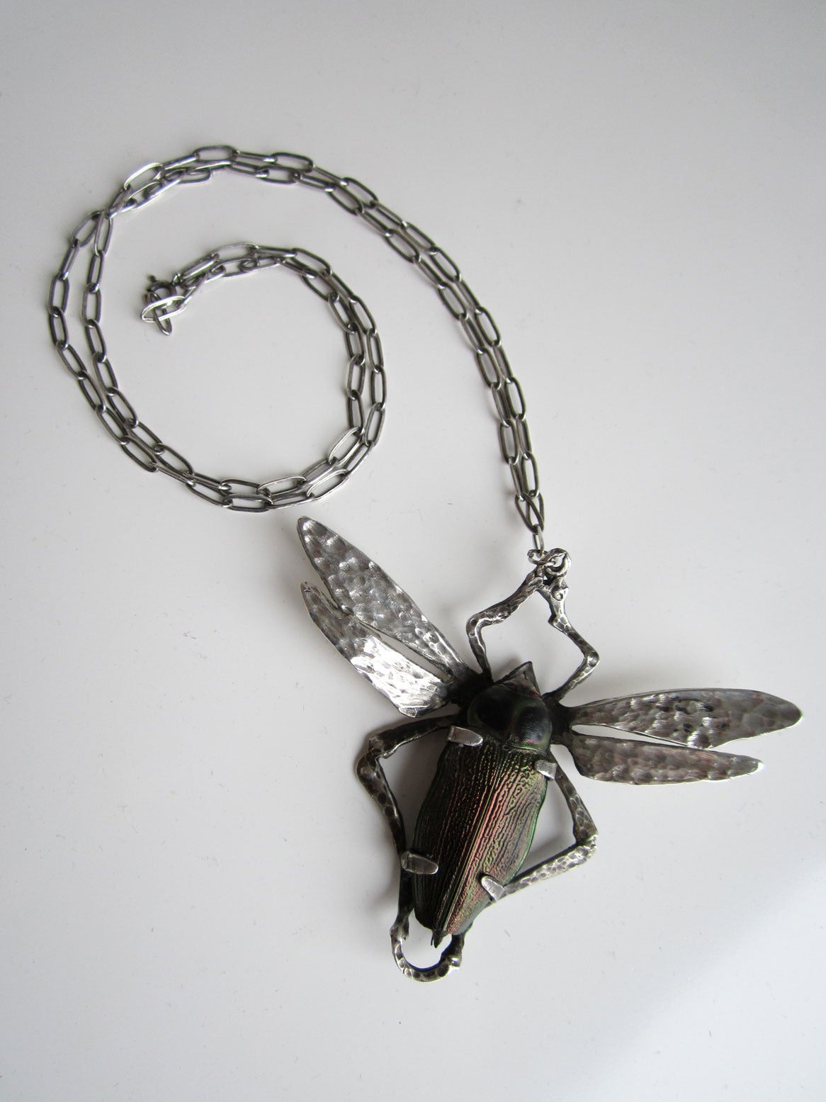 Unknown Artist Made Cicada Necklace