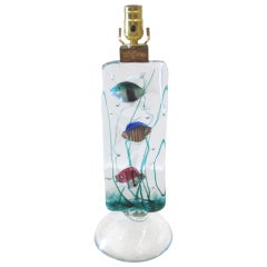 Barbini for Cenedese Aquarium Lamp 