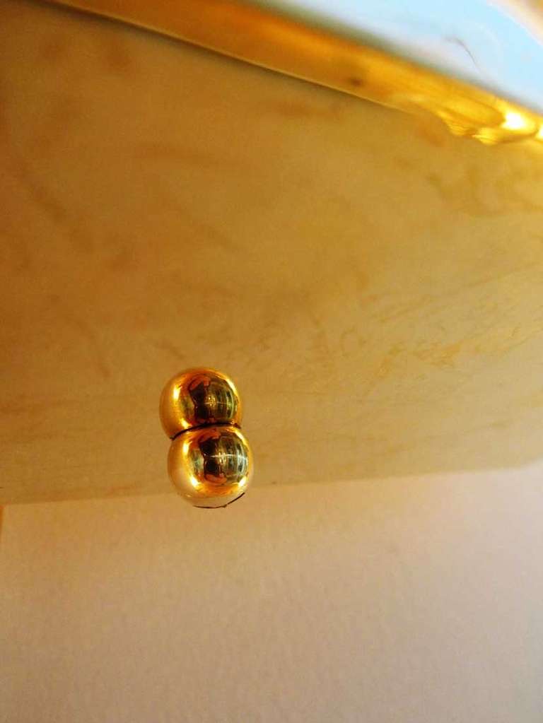 Pair of Amber Murano Glass Sconces 1