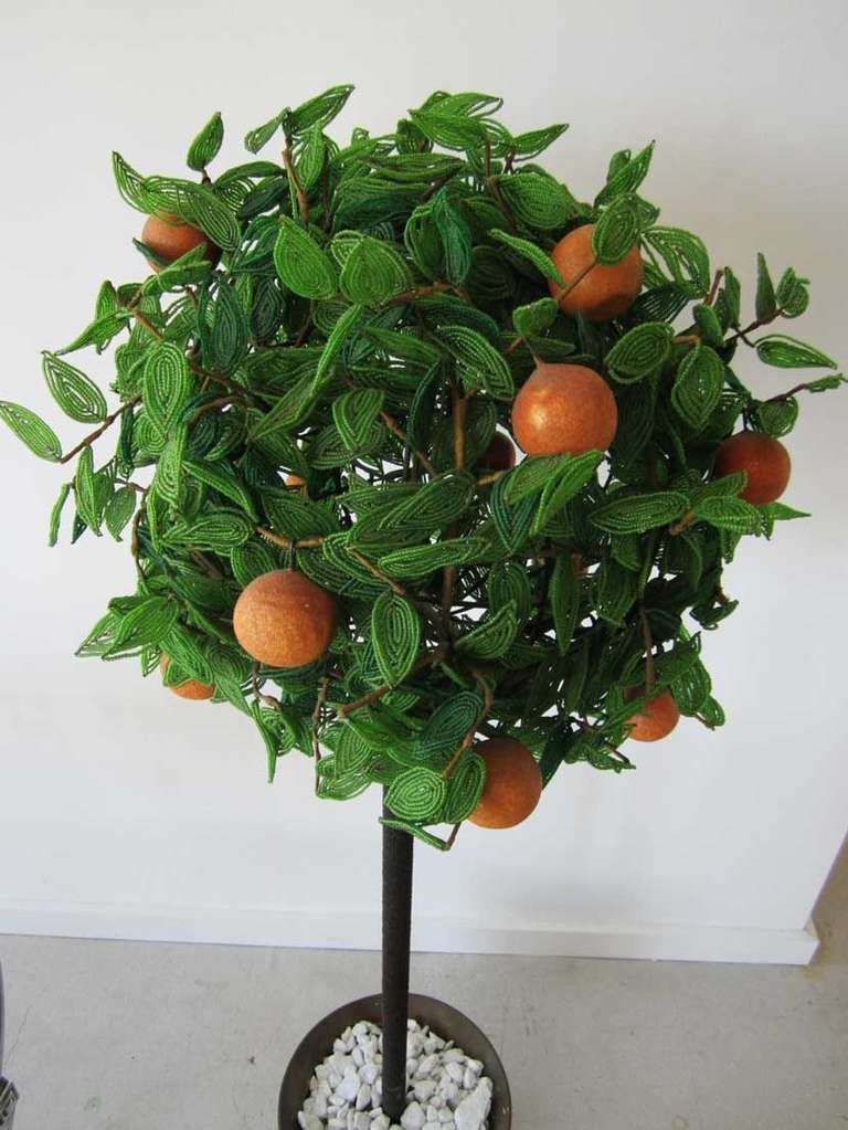 faux orange tree