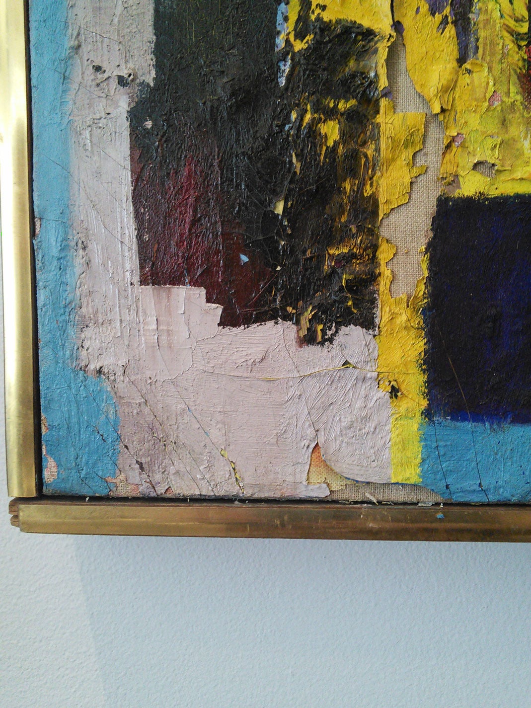 Modern Abstract Painting, Signed 
