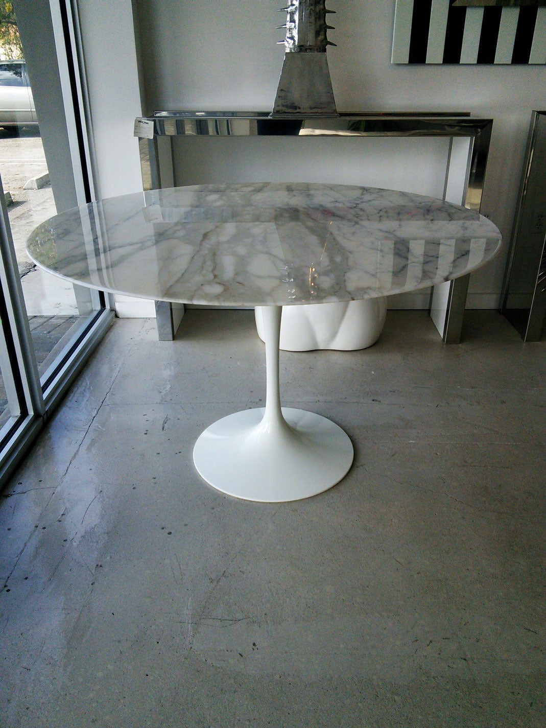 Saarinen for Knoll White Marble Dining Table is no longer available Saarinen for Knoll White Marble Dining Table is no longer available
