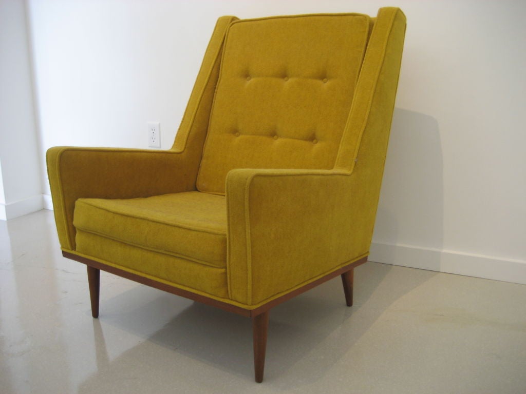 Pair Of Milo Baughman His And Hers Chairs 1