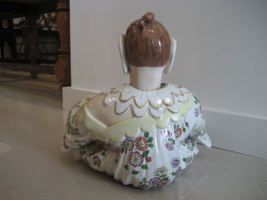 Nineteenth Century Porcelain Dresden Nodder 4