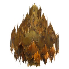 Brutalist Light Fixture by T. A. Greene