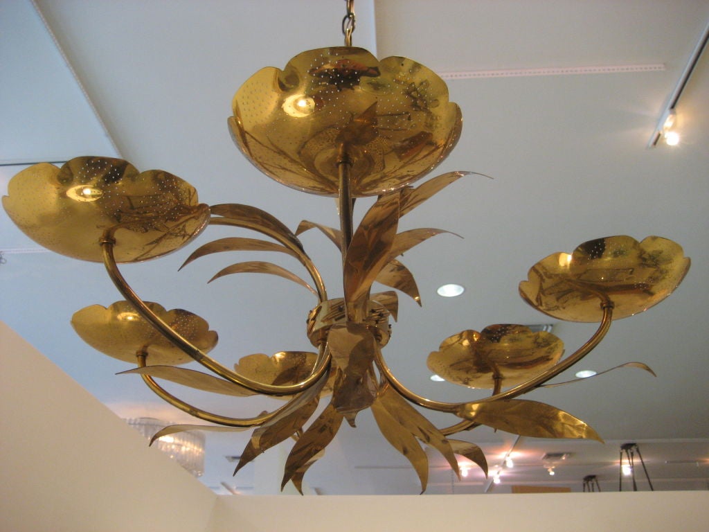 Brass Chandelier