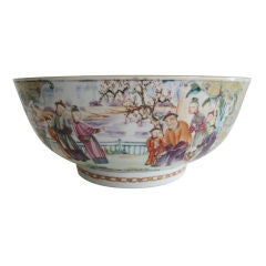 Chinese Mandarin Punch Bowl