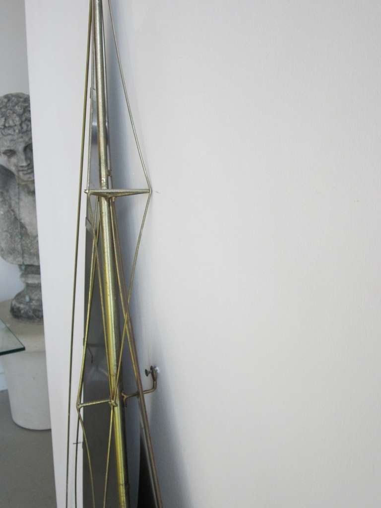 C. Jere Sailboat Wall Sculpture In Excellent Condition In West Palm Beach, FL