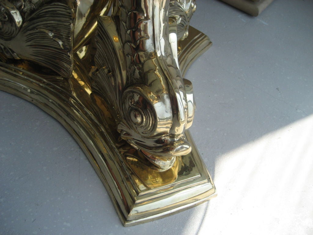 Monumental Brass Dolphin Table 1