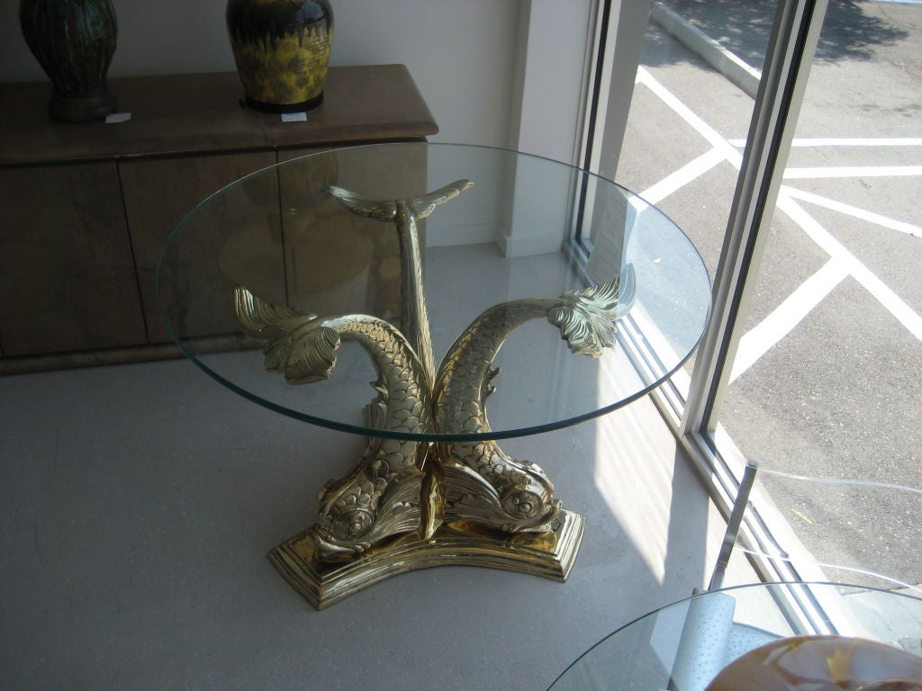 Monumental Brass Dolphin Table 3