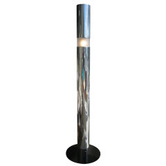 Vintage Chrome Tubular Floor Lamp Vintage Chrome Tubular Floor Lamp