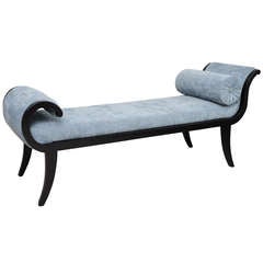 Hollywood Regency Chaise Longue
