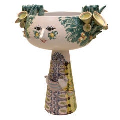 Large Bjorn Wiinblad Ceramic Sculpture
