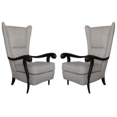 Pair of Vintage Paolo Buffa Armchairs