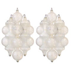 Pair of Vintage Venini Sconces