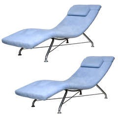 Two Danish Lounge Chairs