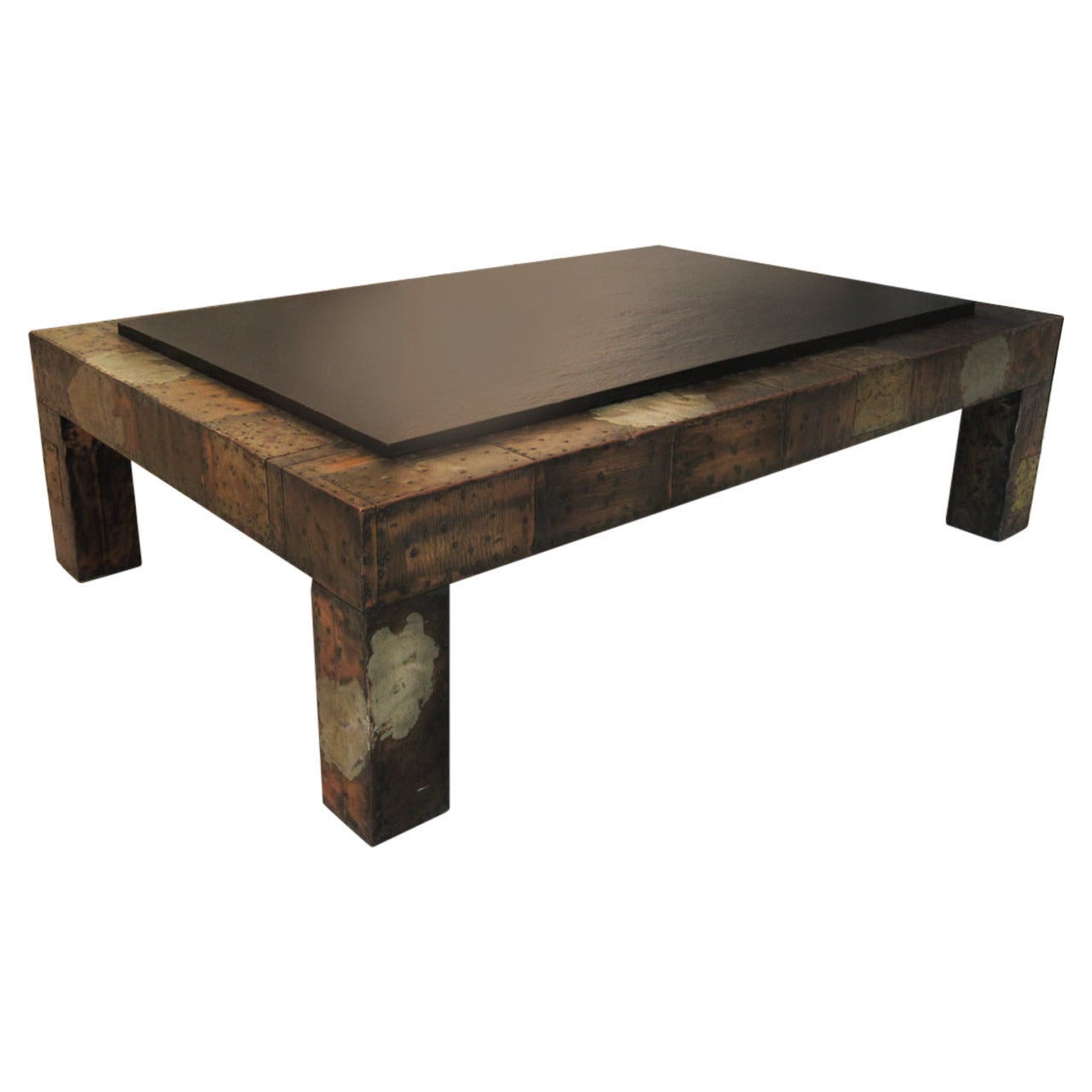 Paul Evans Patchwork and Slate Coffee Table