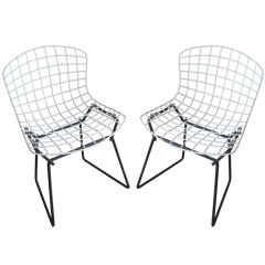 Pair of Bertoia Baby Chairs- Knoll