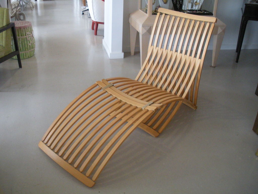 Canadian Thomas Lamb Chaise Lounge