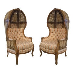 Pair of Vintage Porters Chairs