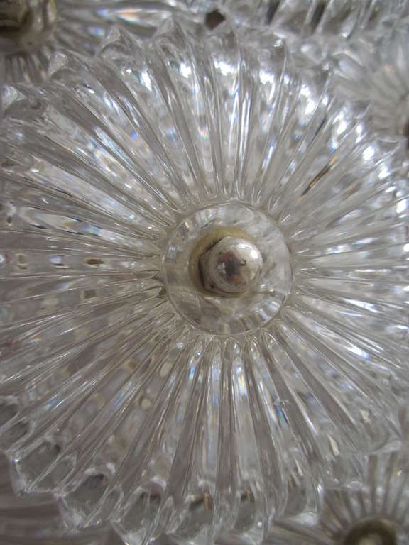 European Glass Flush Mount Light Fixture- Four Available 3