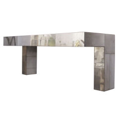 Paul Evans Cityscape Console with Rosewood Top