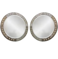 Pair of Venetian Style Mirrors