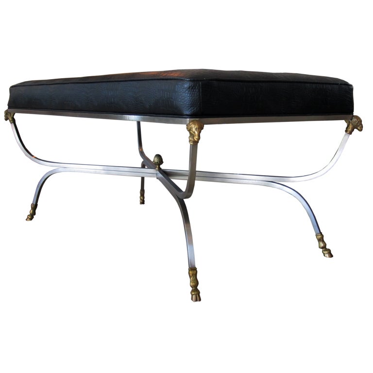 Italian Neoclassical Style Bench