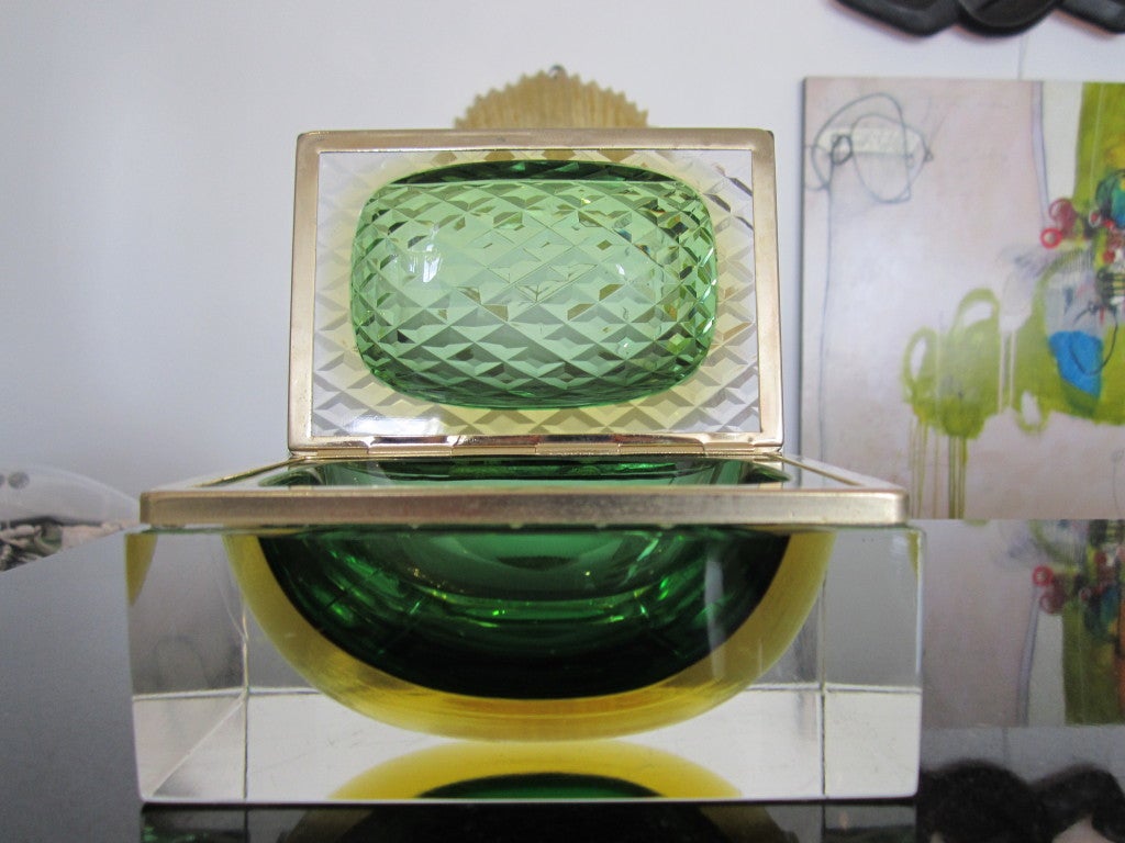 Rare Murano Glass Jewelry Box 2