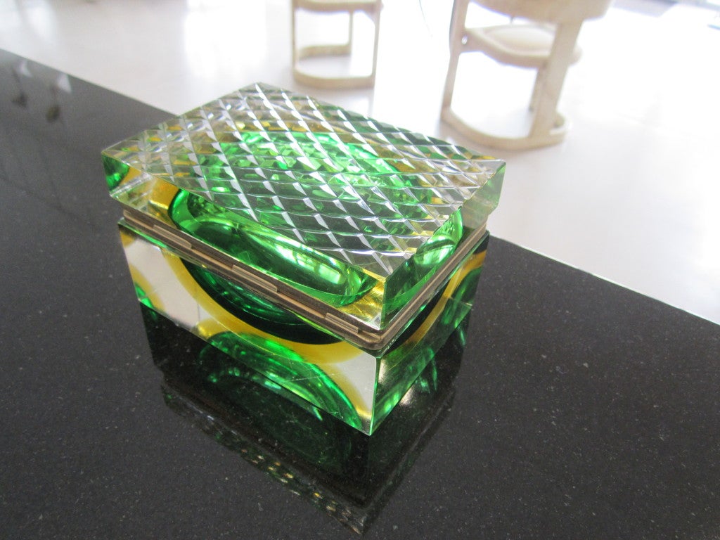 Rare Murano Glass Jewelry Box 3