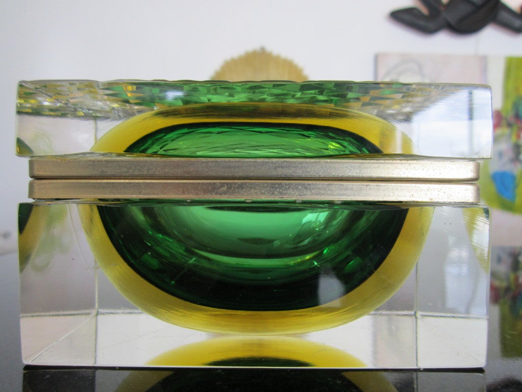 Rare Murano Glass Jewelry Box 5